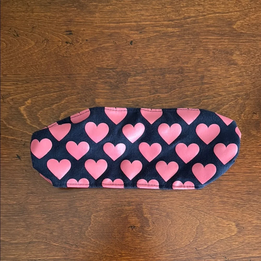 GAP KIDS Girl’s Navy and Pink Heart Headband OS EUC